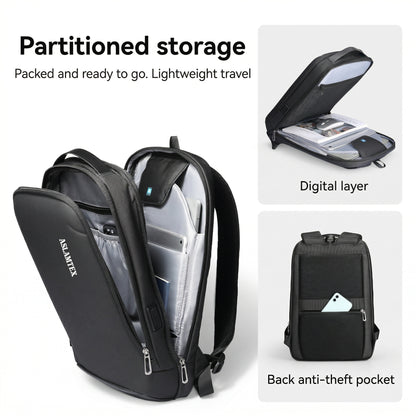 Business Laptop Backpack – Waterproof Travel Bag 17.3”